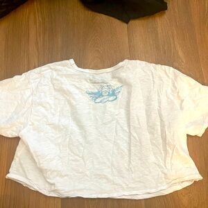 boys lie cropped baby tee